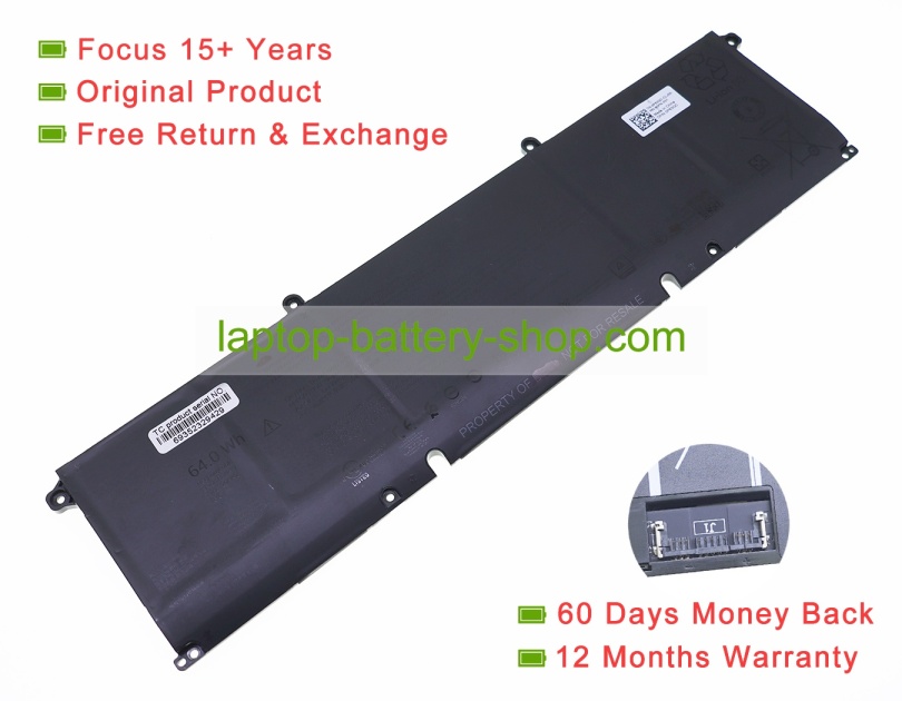 Dell P63GC, 0P63GC 15.6V 4102mAh original batteries - Click Image to Close