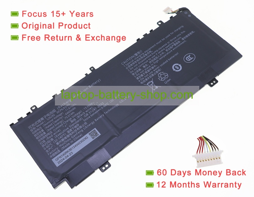 Other 528282, 528282-3S1P 11.61V 6460mAh original batteries - Click Image to Close