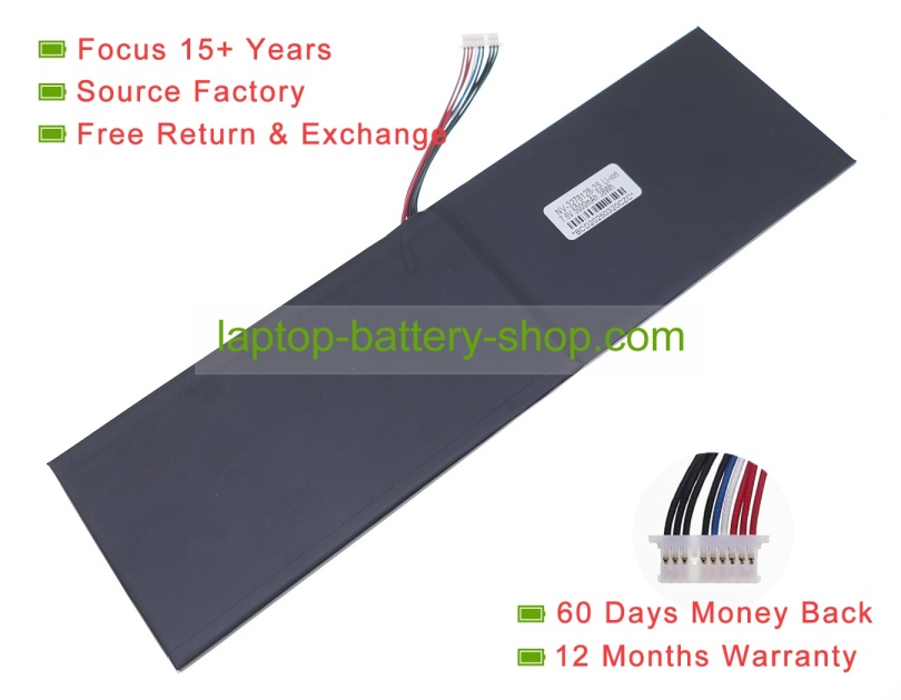 Gateway U3576127PV-2S1P, U3285131PV-2S 7.6V 5000mAh replacement batteries - Click Image to Close