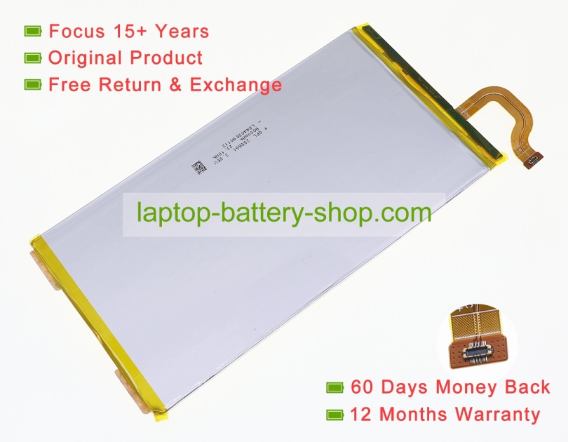 Other 288661 3.85V 6000mAh original batteries - Click Image to Close