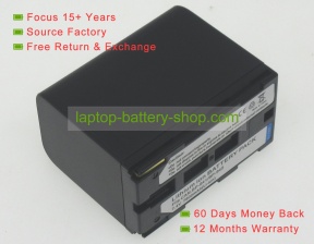 Canon BP-950, BP-945 7.4V 6600mAh replacement batteries