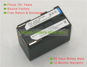 Canon BP-970, BP-970G 7.2V 6000mAh replacement batteries