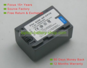 Sony NP-FP60 7.2V 1250mAh replacement batteries