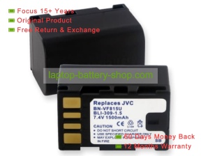Jvc BN-VF808U, BN-VF815U 7.2V 1600mAh original batteries