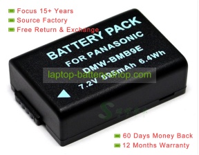 Leica BP-DC9, BP-DC9U 7.2V 895mAh replacement batteries