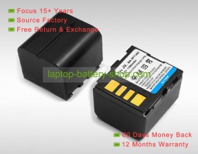 Jvc BN-V714, BN-V712U 3.6V 1850mAh replacement batteries