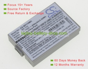 Canon BP-110 3.7V 950mAh replacement batteries