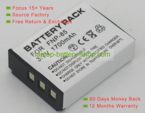 Sony NP-85, CB-170 3.7V 1700mAh replacement batteries