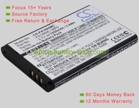 Toshiba PX1685, PA3792U-1CAM-01 3.7V 1050mAh replacement batteries