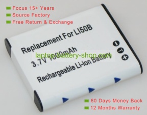 Olympus LI-50B 3.7V 925mAh replacement batteries