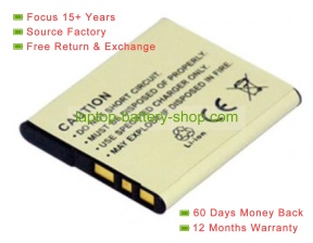 Sony NP-BN, NP-BN1 3.6V 630mAh replacement batteries