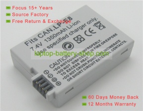 Canon LP-E8 7.2V 950mAh replacement batteries