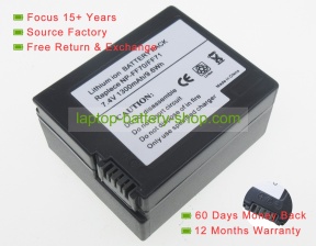 Sony NP-FF71S 7.4V 1300mAh replacement batteries