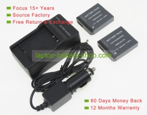 Panasonic DMW-BLH7, DMW-BLH7GK 7.2V 680mAh replacement batteries