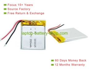 Other 303035 3.7V 300mAh replacement batteries