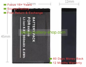Other BXM-10 8.8V 950mAh replacement batteries
