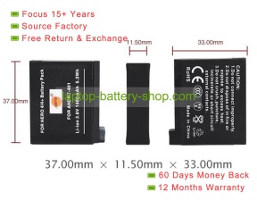Other AHDBT-401 3.8V 1400mAh replacement batteries