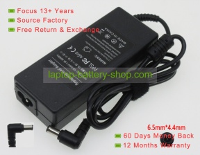 Sony VGP-AC19V19, VGP-AC19V20 19.5V 4.7A replacement adapters