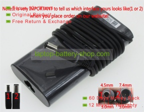 Dell LA90PM130, J62H3 19.5V 4.62A original adapters