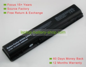 Hp 416996-001, EV087AA 14.4V 4400mAh replacement batteries