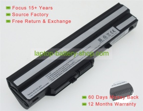 Msi BTY-S11, BTY-S12 11.1V 4800mAh replacement batteries