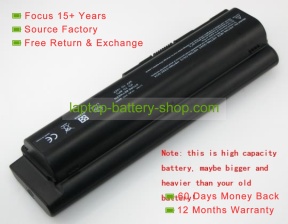 Hp 484170-002, 484171-001 10.8V 8800mAh replacement batteries