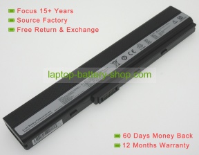 Asus B53F, B53J 10.8V 4400mAh replacement batteries