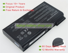 Msi BTY-L74, BTY-L75 11.1V 6600mAh replacement batteries