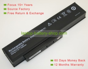 Fujitsu SQU-809-F01, SQU-808-F02 11.1V 4400mAh replacement batte