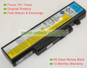 Lenovo L10S6Y02, FRU 121001154 10.8V 4400mAh replacement batteries