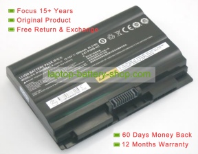 Clevo P180HMBAT-3, 6-87-P180S-427 15.12V 5900mAh replacement batteries