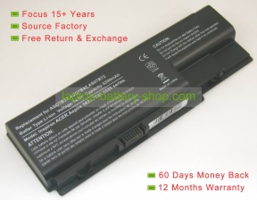 Acer AS07B72, AS07B61 14.8V 4400mAh replacement batteries