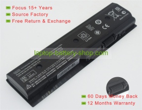 Hp TPN-P102, 672412-001 11.1V 4400mAh replacement batteries