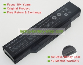 Clevo W130HUBAT-6, 6-87-W130S-4D7 11.1V 5600mAh replacement batteries