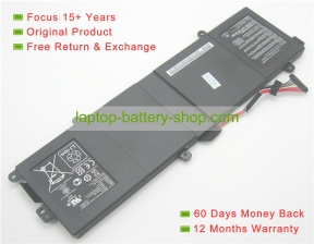 Asus C22-B400A, C22-BU400A 7.5V 7070mAh replacement batteries