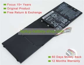 Acer AP13B3K, AP13B8K 15V 3560mAh replacement batteries