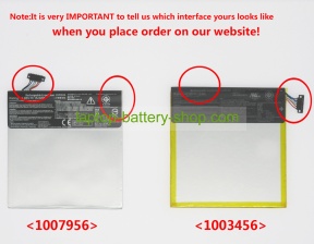 Asus C11P1303, C11P1304 3.8V 3850mAh original batteries