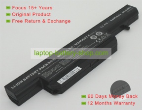 Clevo W340BAT-6, 6-87-W345S-4W42 11.1V 4400mAh replacement batteries