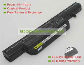 Clevo 6-87-W15ES-4V4, VNB142 11.1V 4400mAh replacement batteries