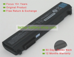 Toshiba PA5162U-1BRS, PA5163U-1BRS 10.8V 5800mAh replacement batteries