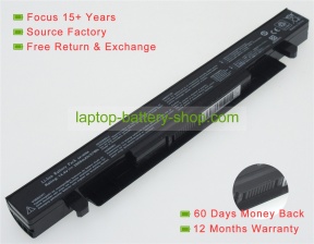 Asus A41-X550, A41-X550A 14.4V 2200mAh replacement batteries