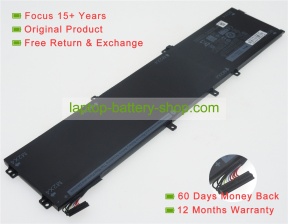 Dell M7R96, 62MJV 11.1V 7600mAh replacement batteries