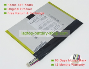 Clevo S210BAT-2, 6-87-S210S-4W6A 3.7V 6400mAh replacement batteries