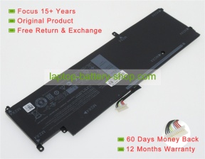 Dell P63NY, N3KPR 7.6V 5831mAh replacement batteries