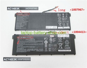 Acer AC14B3K, KT.0030G.004 15.2V 3220mAh original batteries