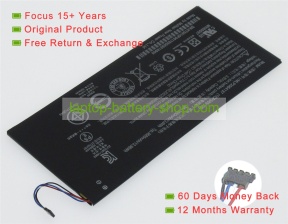 Acer MLP2964137, KT.0010F.001 3.8V 3680mAh replacement batteries