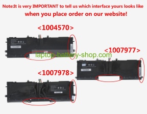 Dell TU131-TS63-74 7.4V 6080mAh original batteries