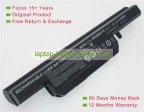 Clevo W540BAT-6, 6-87-W540S-427 11.1V 8100mAh original batteries