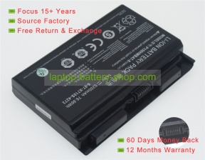 Clevo 6-87-X710S-4272, 6-87-X710S-4J7 14.8V 5200mAh replacement batteries