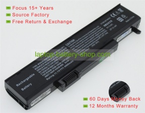 Gateway SQU-715, W35044LB 11.1V 4400mAh replacement batteries